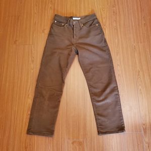 Levi's Wedgie Straight Corduroy Pants